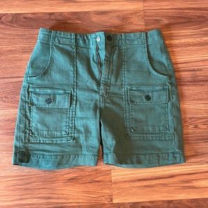 Mother denim patch short